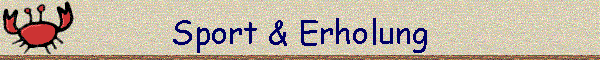 Sport & Erholung
